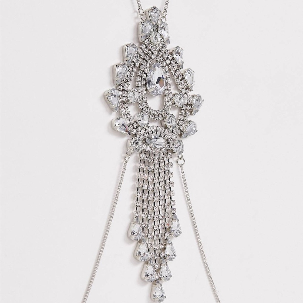NEW! FP statement rhinestone bodychain layer - Picture 2 of 5